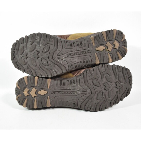 Skechers Outdoor Lifestyles Brown Suede Mary Jane Walking Shoes Sz 8.5 - Picture 6 of 6